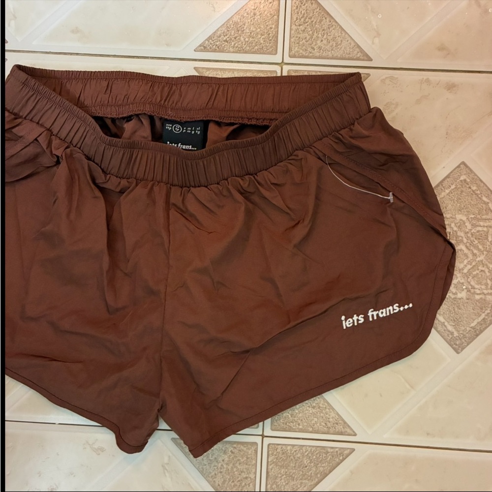 Iets frans Brown Shorts